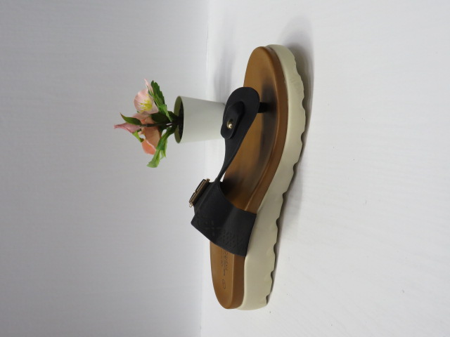 Klapki Damskie 6405-1 BLACK 36-40 1
