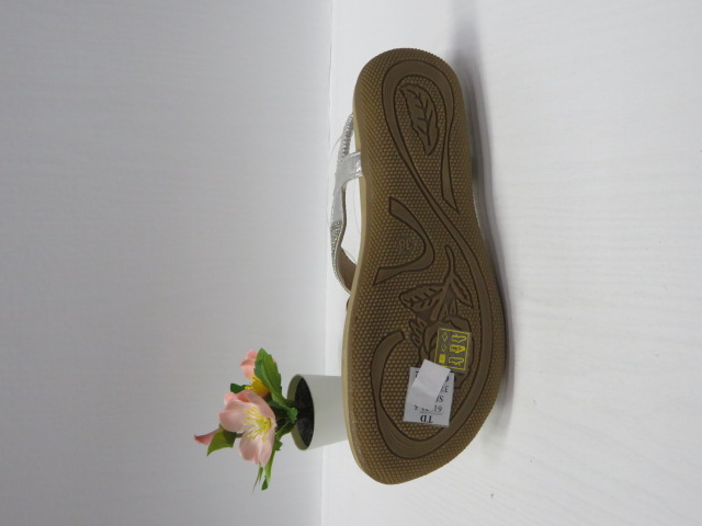 Sandały damskie 61323-5 SILVER 37-42 2