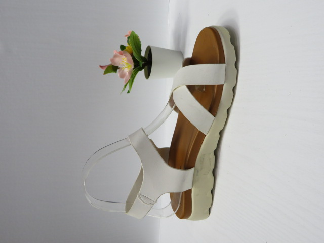 Sandały damskie 6404-2 WHITE 36-41 1