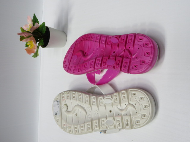 Klapki Damskie 198-18 BLACK/KA/WHITE/ROSE 36-41 1