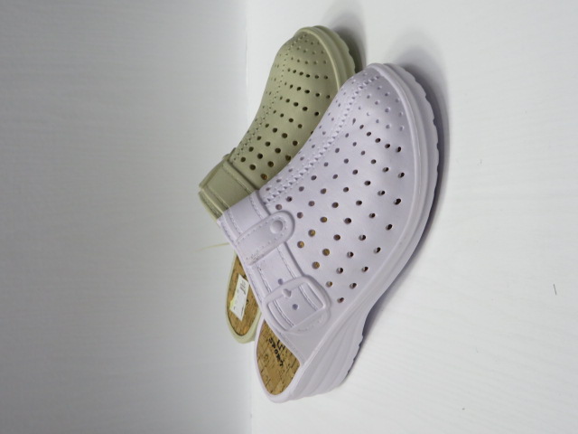 Klapki Damskie 2937-2 BLACK/KHAKI/WHITE 37-42 1