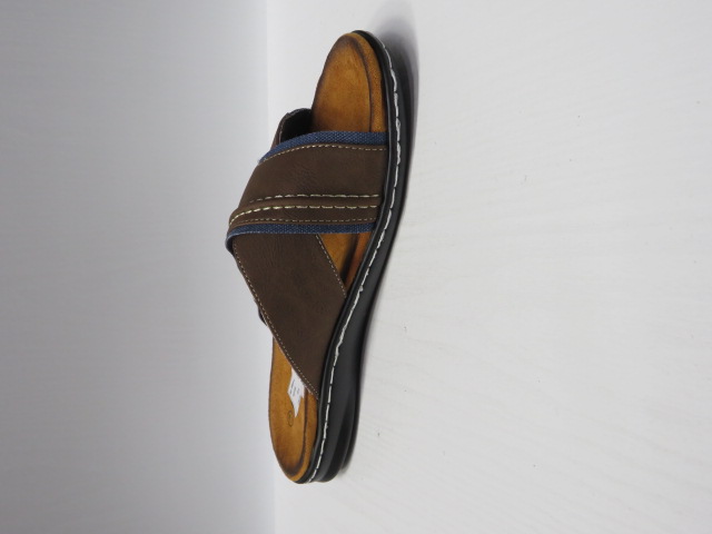 Klapki Męskie JK3688-2 BROWN 40-46 1