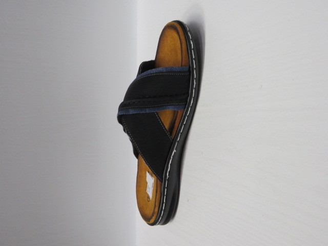Klapki Męskie JK3688-1 BLACK 40-46 1