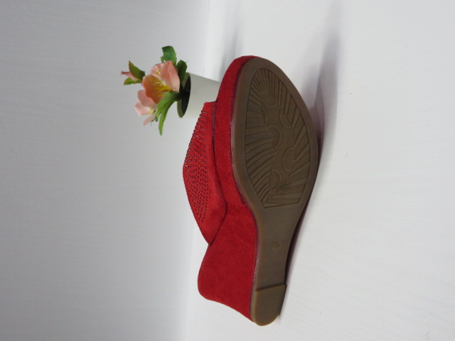Klapki Damskie B03/RED 36-41 2