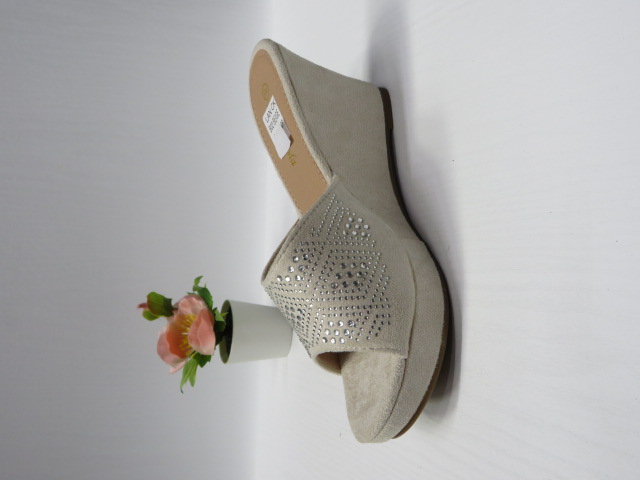 Klapki Damskie B02 BEIGE 36-41 1