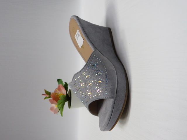 Klapki Damskie B04 GREY 36-41