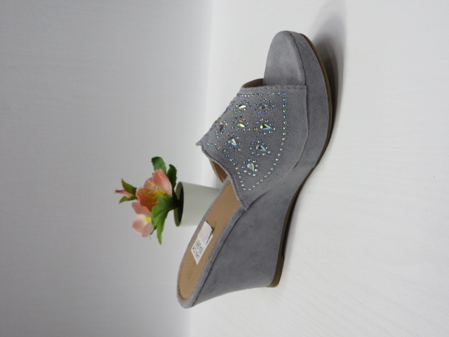 Klapki Damskie B04 GREY 36-41 1