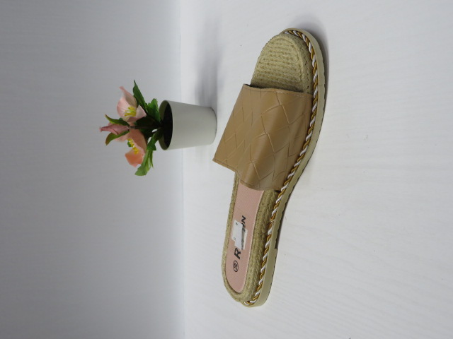 Klapki Damskie RS-72 BEIGE 36-41 1