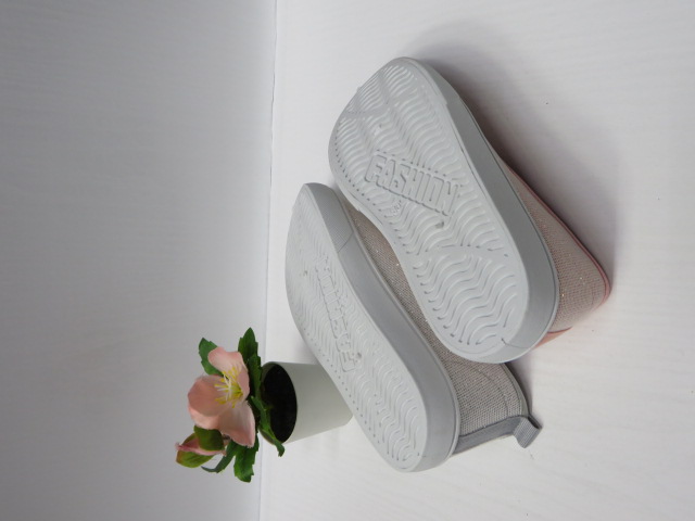 Baleriny Dziecięce 934C GOLD/SILVER/PINK 31-36 2