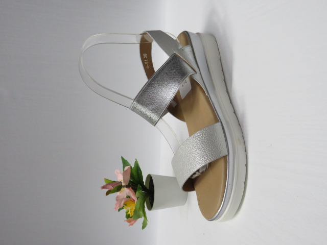 Sandały damskie 0-51 SILVER 36-41