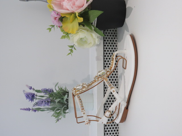 Sandały damskie CD300 WHITE 36-41