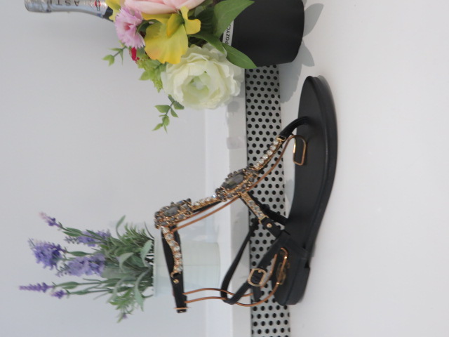 Sandały damskie CD300 BLACK 36-41