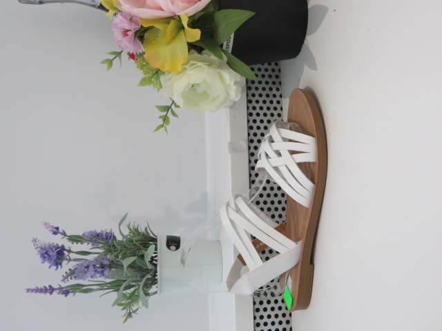 Sandały damskie 11-47 WHITE 36-41