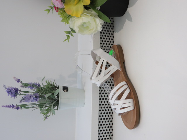 Sandały damskie 11-47 WHITE 36-41 1