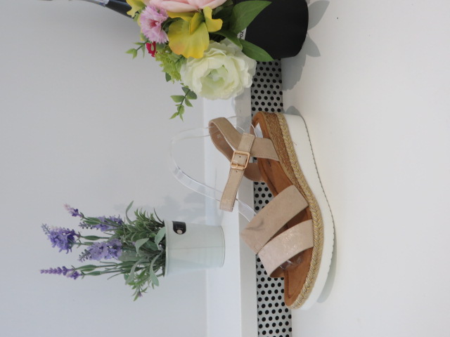 Sandały damskie F6176 BEIGE 36-41