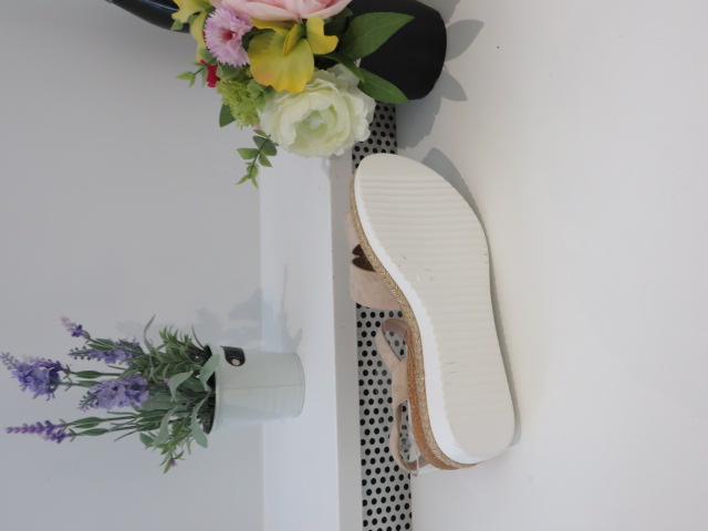 Sandały damskie F6176 BEIGE 36-41 2