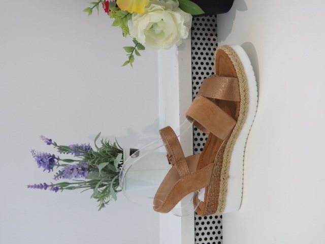 Sandały damskie F6176 CAMEL 36-41 1