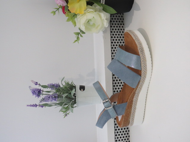 Sandały damskie F6176 BLUE 36-41