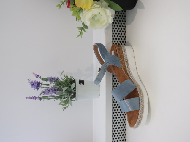 Sandały damskie F6176 BLUE 36-41 1