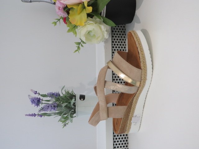 Sandały damskie F6183 BEIGE 36-41