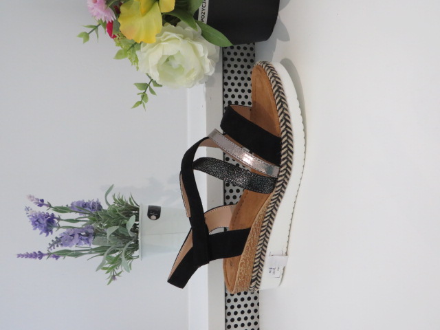Sandały damskie F6183 BLACK 36-41