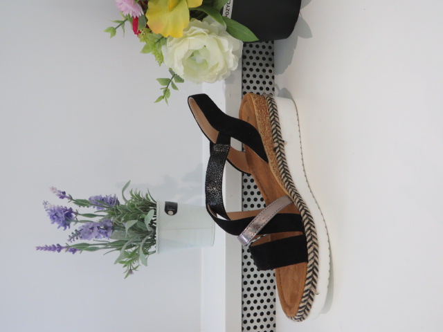 Sandały damskie F6183 BLACK 36-41 1