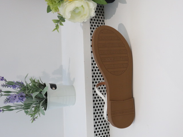 Sandały damskie 11-45 WHITE 36-41 2