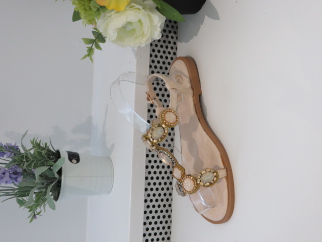 Sandały damskie GG-71 BEIGE 36-41 1