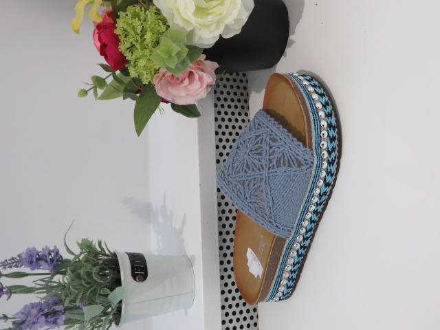 Klapki Damskie AT0674 BLUE 36-41