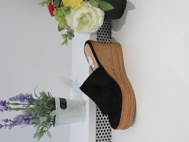 Klapki Damskie W865 BLACK 36-41 1