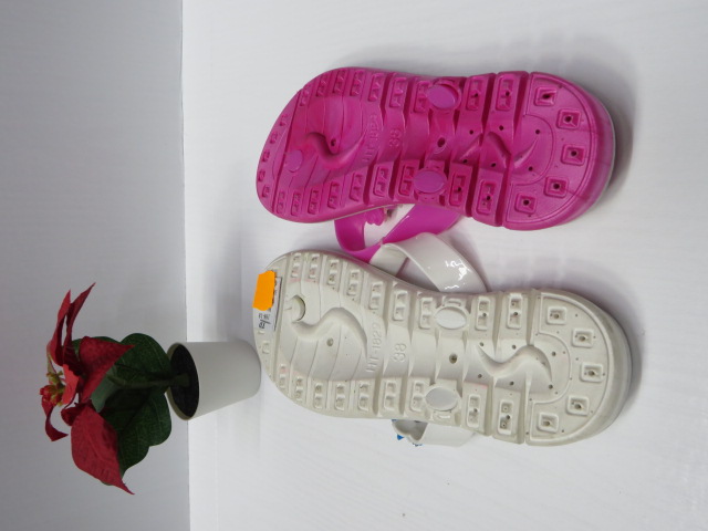 Klapki Damskie 198-18 BLACK/KA/WHITE/ROSE 36-41 2