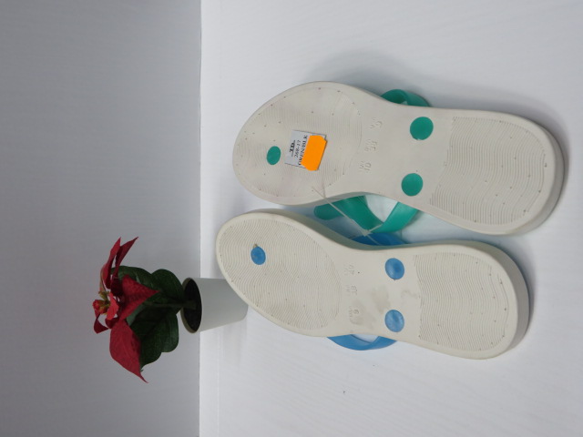 Klapki Damskie 268-17 GREEN/BLACK/BLUE/FUX 36-41 2