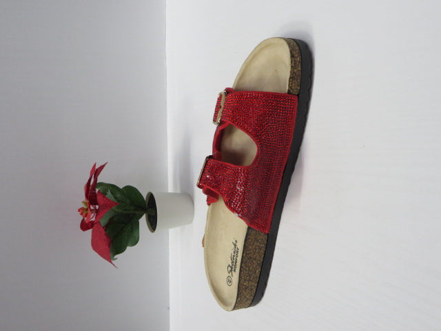 Klapki Damskie 0532 RED 36-41 1