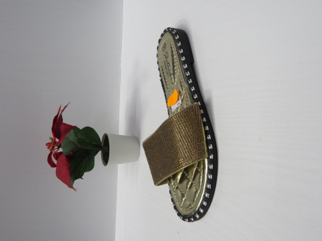 Klapki Damskie 0612 GOLD 36-41