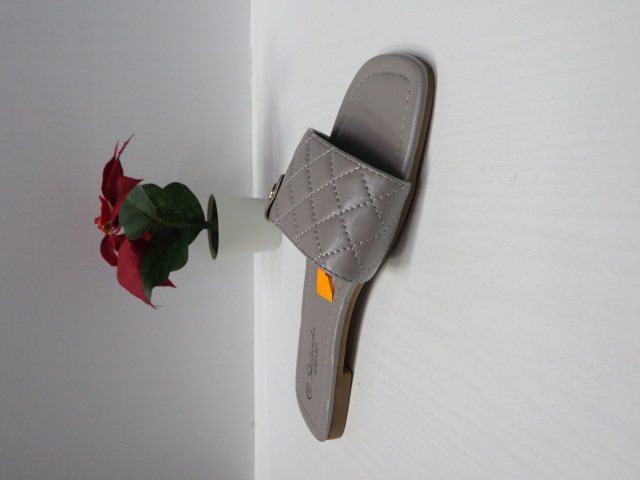 Klapki Damskie 0614 GREY 36-41 1