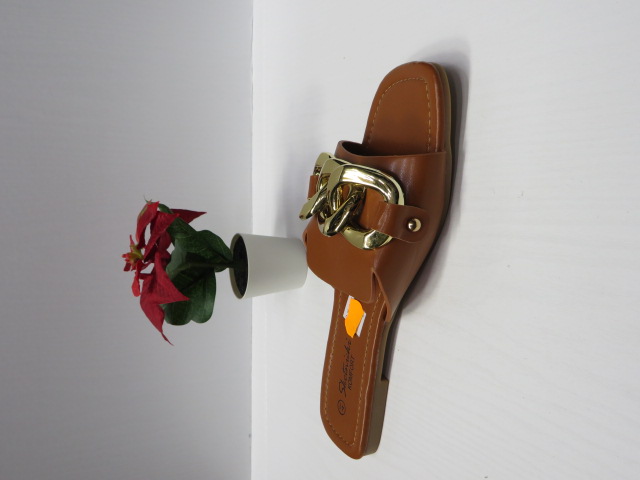 Klapki Damskie 0613 BROWN 36-41 1