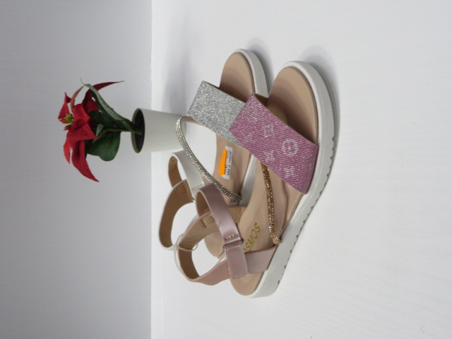 Sandały Dziecięce Y105 WHITE/PINK/GOLD 31-36