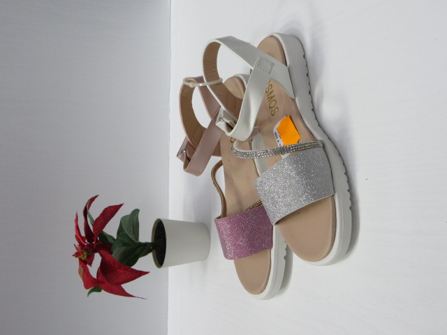 Sandały Dziecięce Y105 WHITE/PINK/GOLD 31-36 1