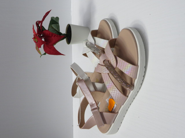 Sandały Dziecięce Y79 WHITE/PINK/RAINBOW 31-36