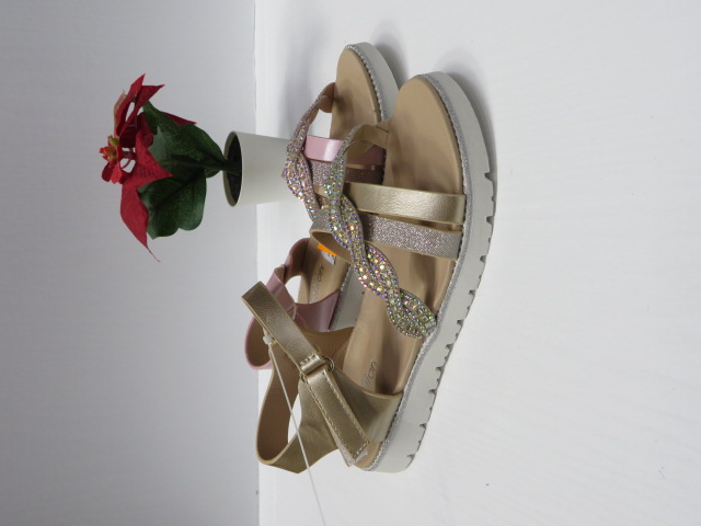 Sandały Dziecięce 9958C GOLD/SILVER/PINK 31-36