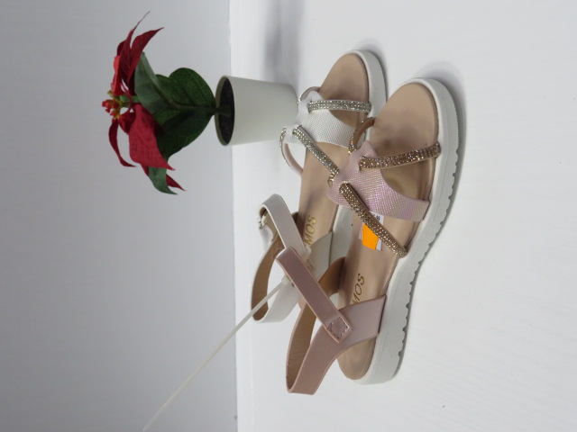 Sandały Dziecięce Y-99 WHITE/PINK/GOLD 25-30 1
