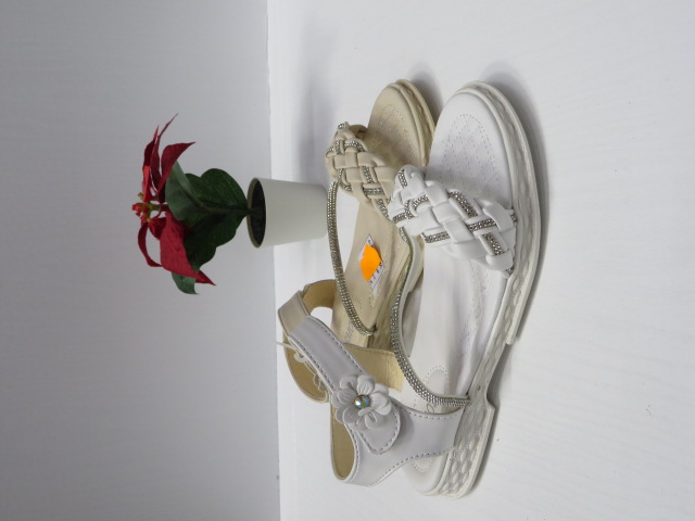 Sandały Dziecięce YF-15C WHITE/BEIGE/PINK 31-36