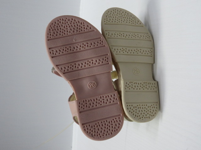 Sandały Dziecięce YF-15B WHITE/PINK/BEIGE 25-30 2