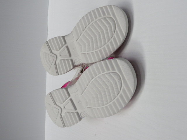 Sandały Dziecięce 9969B WHITE/PINK/FUXIA 25-30 2