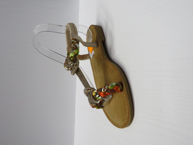 Sandały damskie 219-2 BEIGE 36-41 1