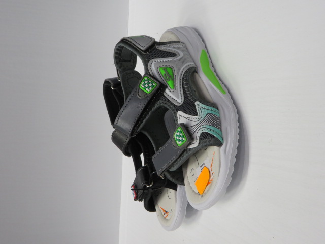 Sandały Dziecięce 2315 GREY/BLACK 31-36