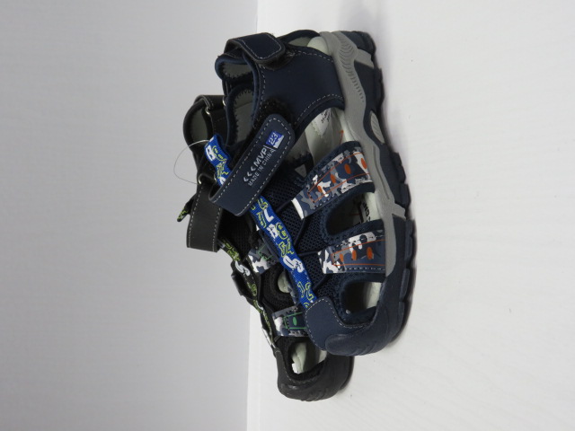 Sandały Dziecięce 2304 BLACK/NAVY 31-36