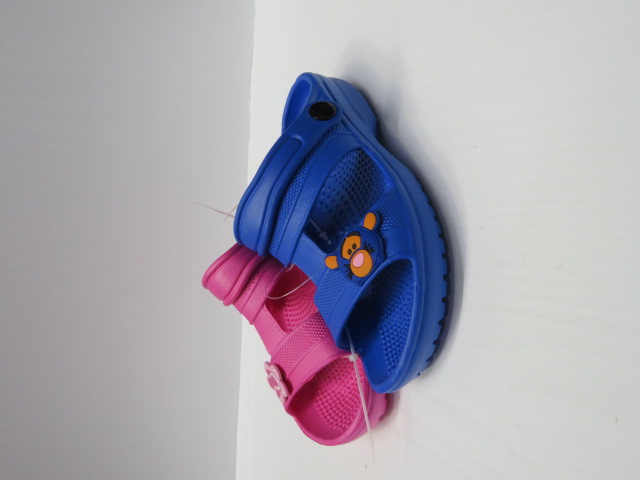 Kapcie Dziecięce 6149-1 BLUE/PINK/NAVY/FUXI 30-35