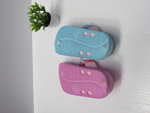 Kapcie Dziecięce C9068 GREY/PINK/MENTHOL 30-35 2