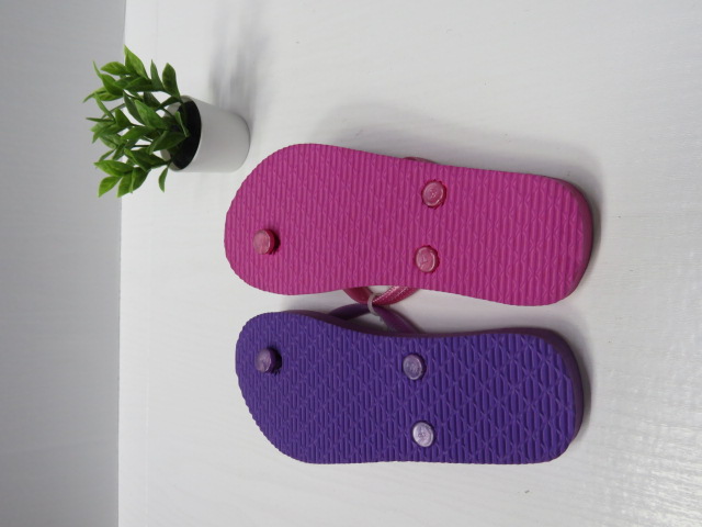 Kapcie Dziecięce C7277 AQUA/FUSIA/PURPLE 30-35 2